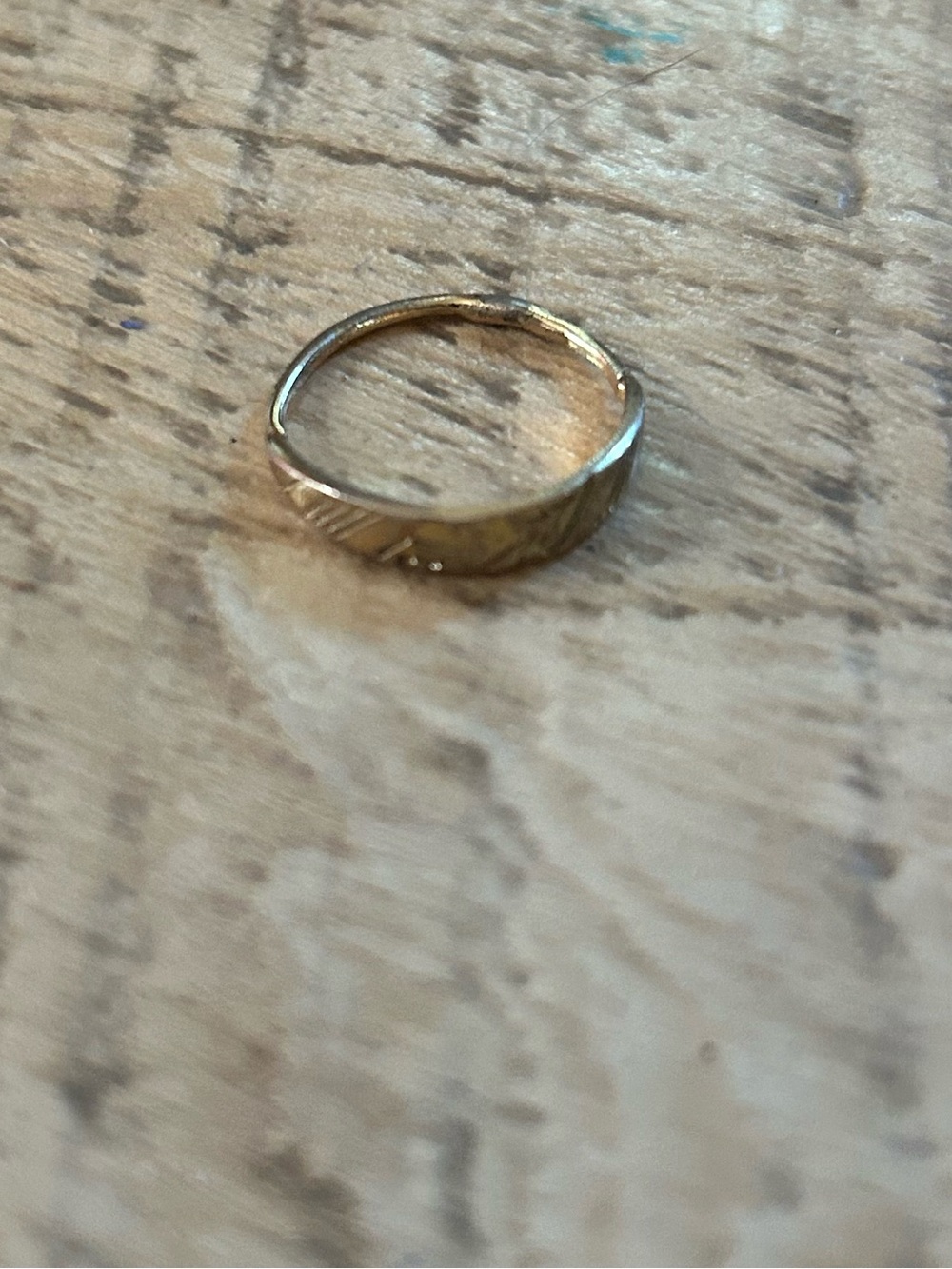 14k Gold Filled Floral Ring
